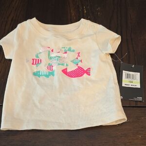 Under Armour Kids Fish Graphic Tee - White
